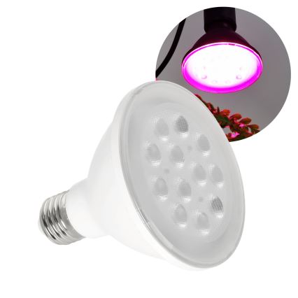 LED Lemputė augalų augimui PLANTY E27/9W/230V 1200K balta