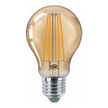 LED Lemputė CLASIC AMBER A60 E27/9W/230V 2200K - Brilagi