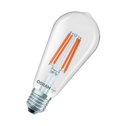 LED Lemputė CLASSIC FILAMENT E27/6,5W/230V 4000K - Osram
