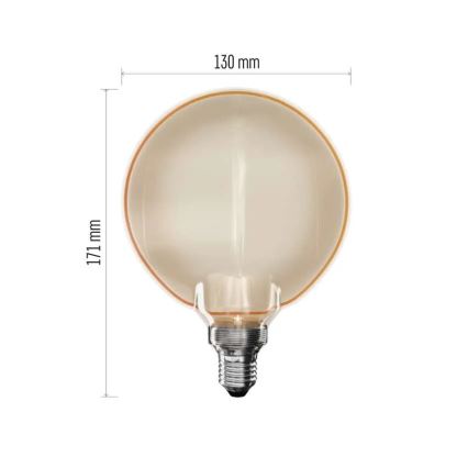 LED lemputė DECO VINTAGE G130OA E27/4W/230V 1800K