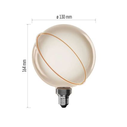 LED lemputė DECO VINTAGE G130OA E27/4W/230V 1800K