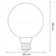 LED Lemputė DECO VINTAGE G200 E27/4W/230V 1800K
