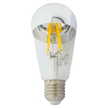 LED Lemputė DECOR MIRROR ST64 E27/8W/230V sidabro