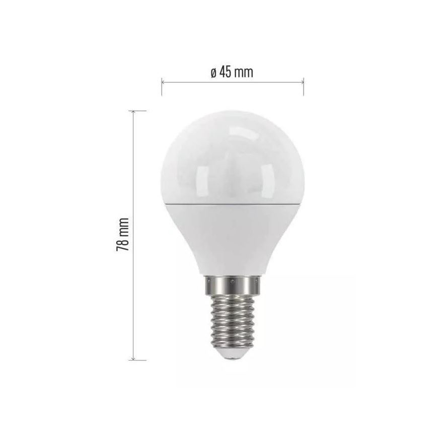 LED lemputė E14/4,2W/230V 2700K CRI 94 Ra