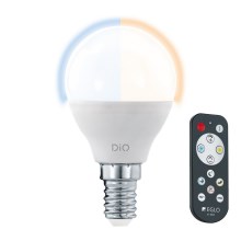 LED lemputė E14 / 5W / 230V 2700K-6500K + Valdymo pultas - Eglo 11805
