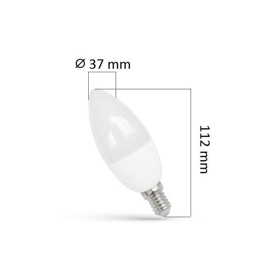 LED Lemputė E14/8W/230V 3000 K