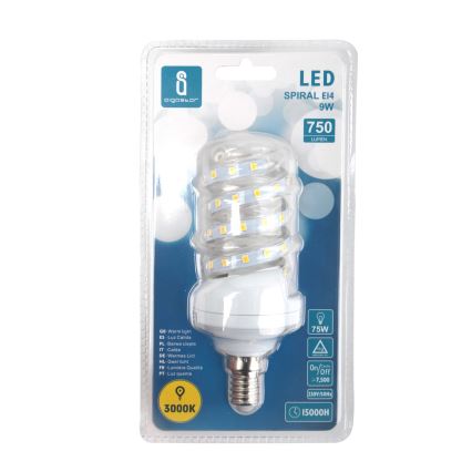 LED Lemputė E14/9W/230V 3000K - Aigostar