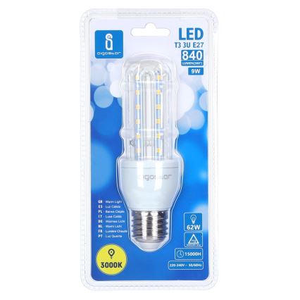 LED Lemputė E27/9W/230V 3000K - Aigostar