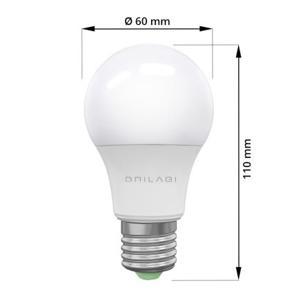 LED Lemputė ECOLINE A60 E27/15W/230V 4000K - Brilagi