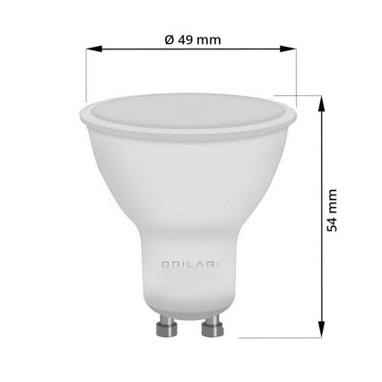 LED Lemputė ECOLINE GU10/8,5W/230V 4000K - Brilagi