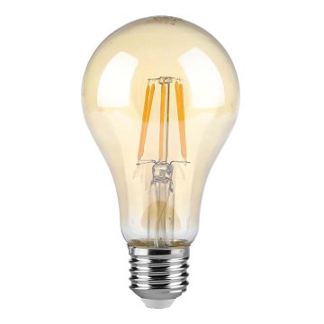 LED Lemputė FILAMENT AMBER A67 E27/10W/230V 2200K