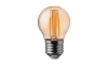 LED Lemputė FILAMENT AMBER G45 E27/4W/230V 2200K