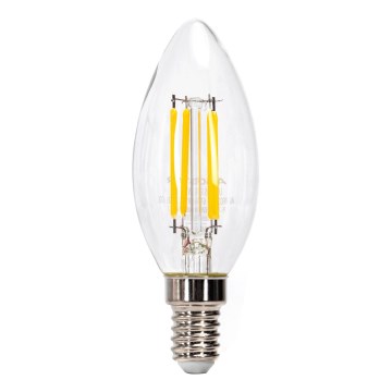 LED Lemputė FILAMENT C35 E14/8W/230V 2700K - Aigostar