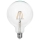 LED Lemputė FILAMENT G125 E27/12W/230V 6500K