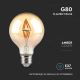 LED Lemputė  FILAMENT G80 E27/4W/230V 2200K
