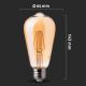 LED Lemputė FILAMENT ST64 E27/6W/230V 2200K