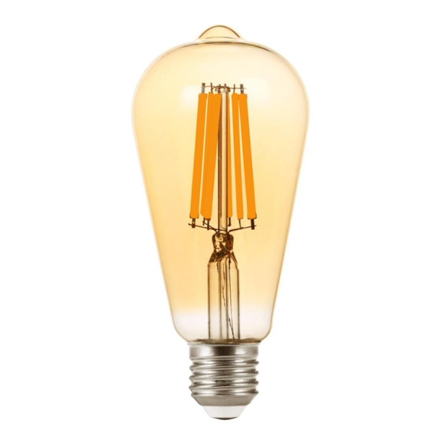 LED lemputė FILAMENT ST64 E27 / 9W / 230V 2200K