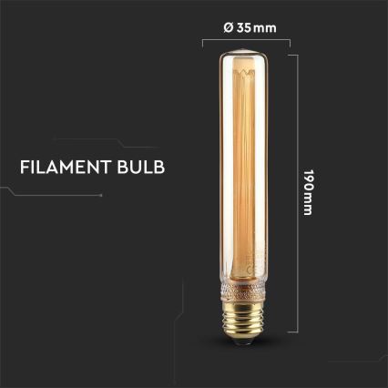 LED Lemputė FILAMENT T30 E27/2W/230V 1800K Art Edition