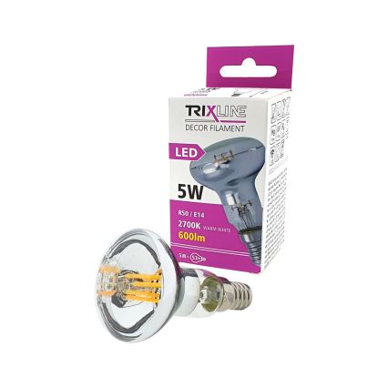 LED Lemputė FILAMENT VINTAGE E14/5W/230V 2700K