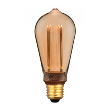 LED Lemputė FILAMENT VINTAGE E27/4W/230V 1800K Art Edition