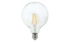 LED Lemputė FILAMENT VINTAGE G125 E27/10W/230V 2700K