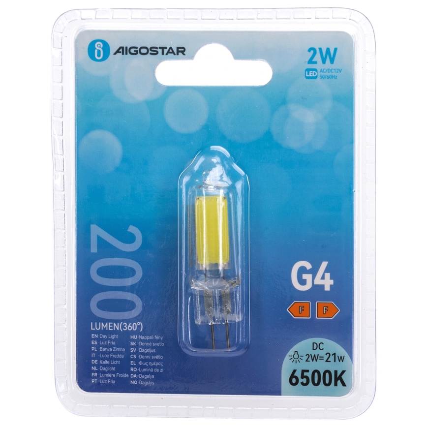 LED lemputė G4/2W/12V 6500K - Aigostar