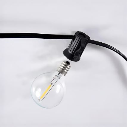 LED lemputė G40 E12/0,6W/24V 3000K - Brilagi