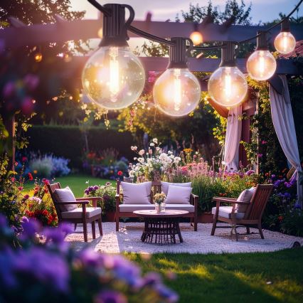 LED lemputė G40 E12/0,6W/24V 3000K - Brilagi