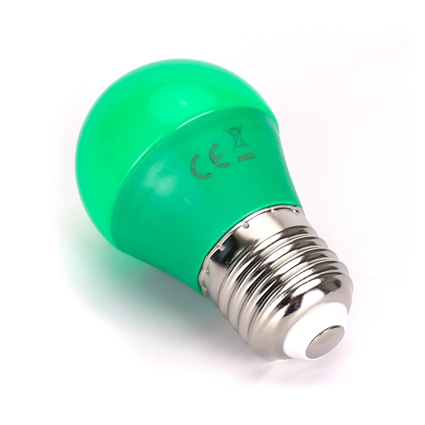 LED Lemputė G45 E27/4W/230V žalia - Aigostar