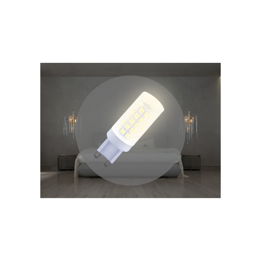 LED lemputė G9/4,6W/230V 2800K
