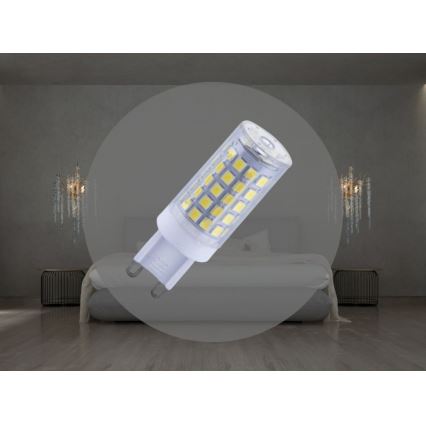 LED lemputė G9/4,6W/230V 2800K