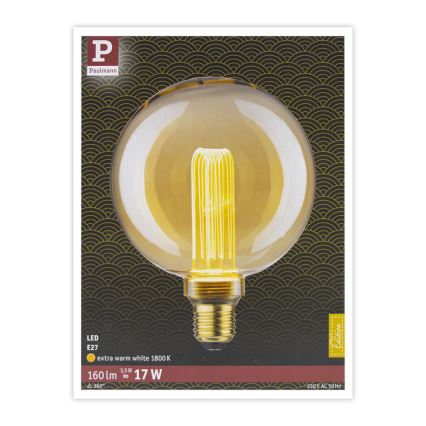 LED Lemputė INNER G125 E27/3,5W/230V 1800K - Paulmann 28875