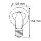 LED Lemputė INNER G125 E27/3,5W/230V 1800K - Paulmann 28881