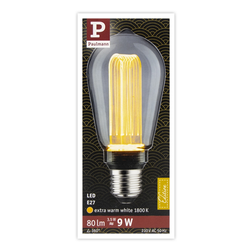 LED Lemputė INNER ST64 E27/3,5W/230V 1800K - Paulmann 28880