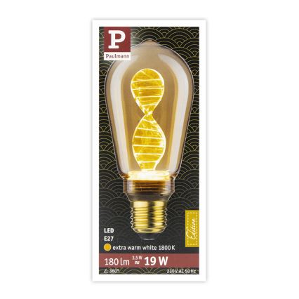 LED Lemputė INNER ST64 E27/3,5W/230V 1800K - Paulmann 28885