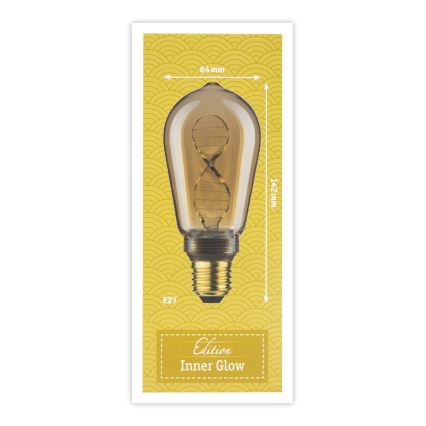 LED Lemputė INNER ST64 E27/3,5W/230V 1800K - Paulmann 28885