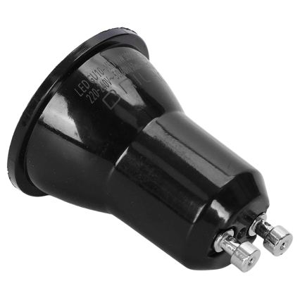 LED lemputė MR11 GU10/4W/230V 3000K 60° juoda - BRILAGI
