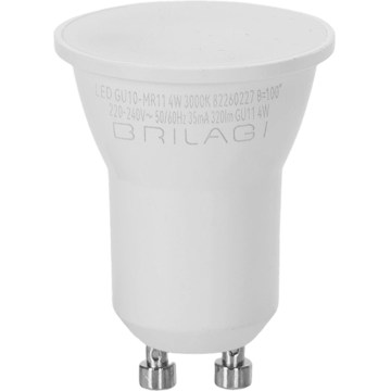 LED lemputė MR11 GU10/4W/230V 3000K - BRILAGI
