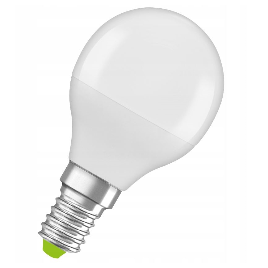 LED Lemputė pagaminta iš perdirbto plastiko P45 E14/4,9W/230V 2700K - Ledvance