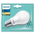 LED Lemputė Philips A60 E27/9W/230V 4000K