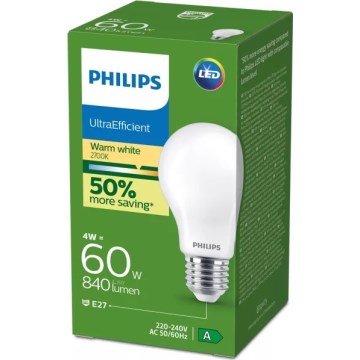 LED lemputė Philips E27/4W/230V 2700K