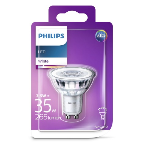 LED Lemputė Philips GU10/3,5W/230V 3000K