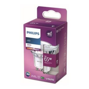 LED Lemputė Philips GU10/5W/230V 3000K