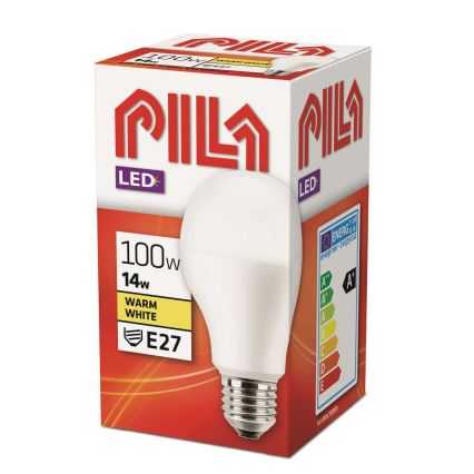 LED Lemputė Philips Pila E27/14W/230V 2700K