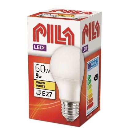 LED Lemputė Philips Pila E27/9W/230V 2700K