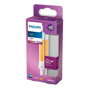 LED lemputė Philips R7s/7,2W/230V 4000K 118 mm