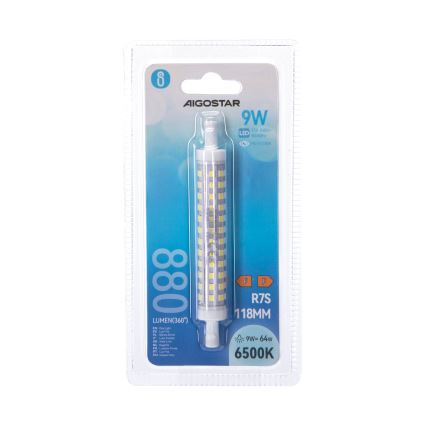 LED lemputė R7S/9W/230V 6500K - Aigostar