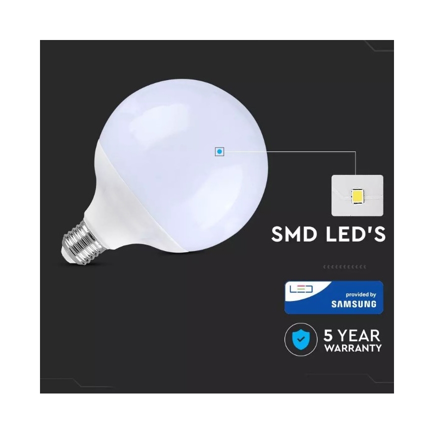 LED Lemputė SAMSUNG CHIP G120 E27/18W/230V 6400K
