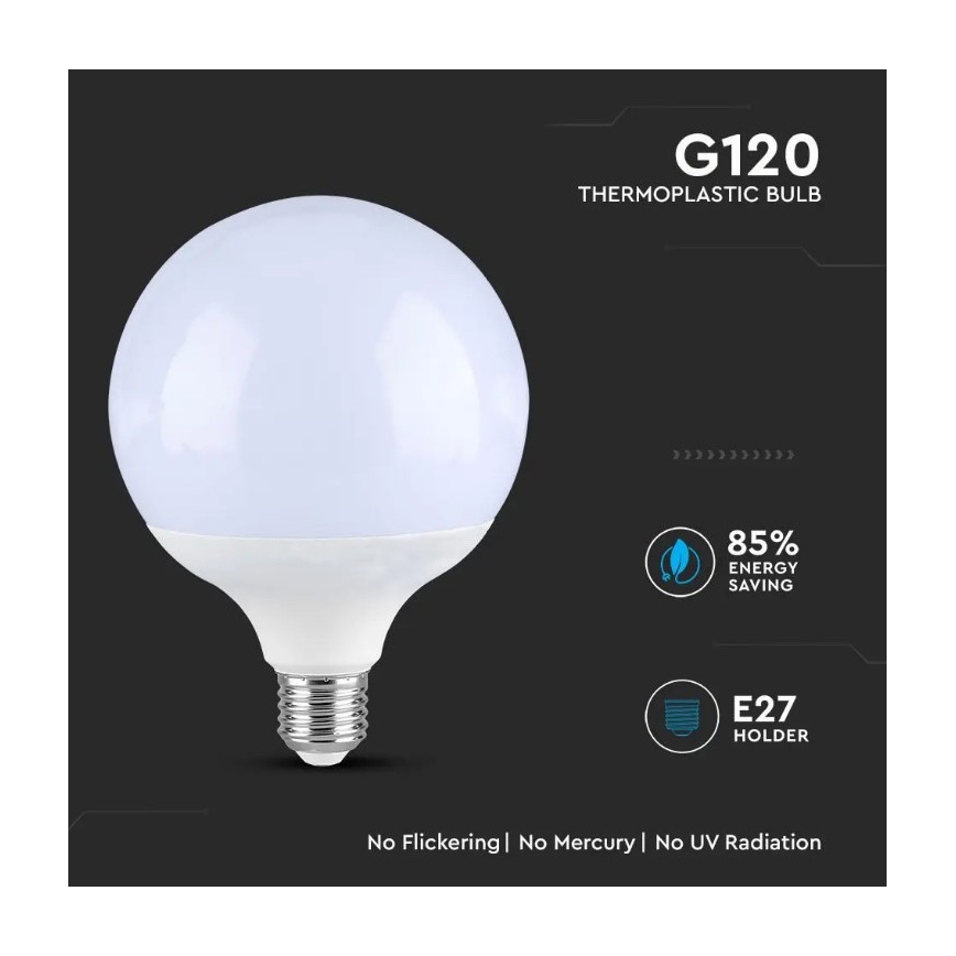 LED Lemputė SAMSUNG CHIP G120 E27/18W/230V 6400K