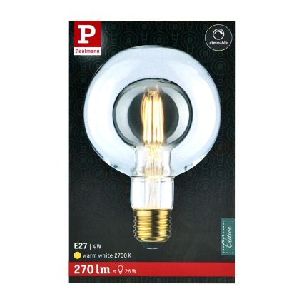 LED Lemputė SHAPE G95 E27/4W/230V 2700K - Paulmann 28766